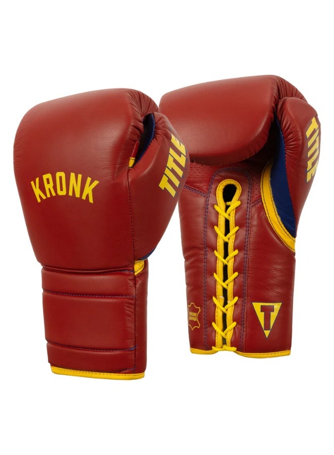 تيتل بوكسينج قفازات ملاكمة للتدريب برباط من KRONK Boxing Gym - Image 1